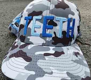 Teeth of the Dog hat from the golf course in the Dominican Republic.